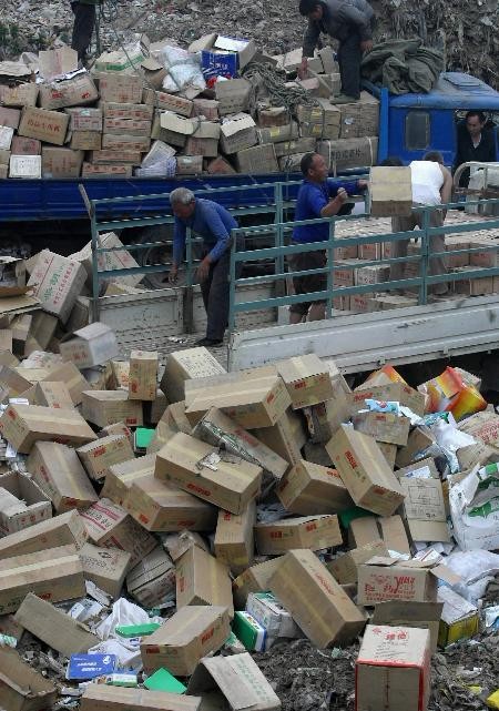 食品銷毀方式(食品回收銷毀) 食品銷毀方式(食品回收銷毀)